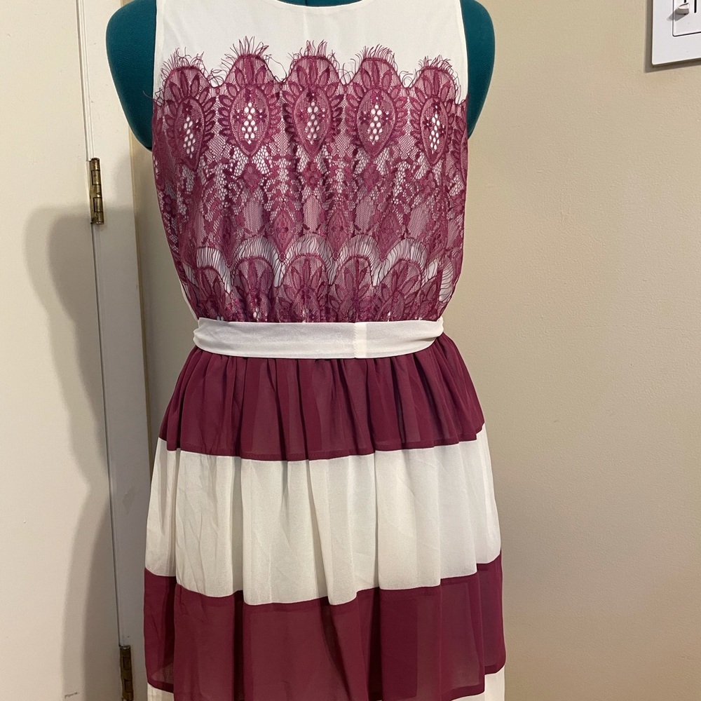**LAST CHANCE** ModCloth Red and White Dress